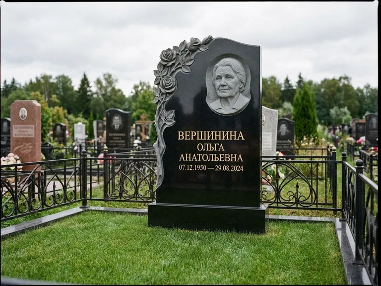 Памятник с барельефом — выполненная работа 39 в Барнауле