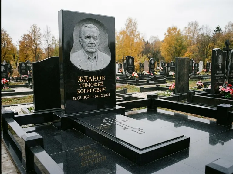 Памятник с барельефом — выполненная работа 43 в Барнауле