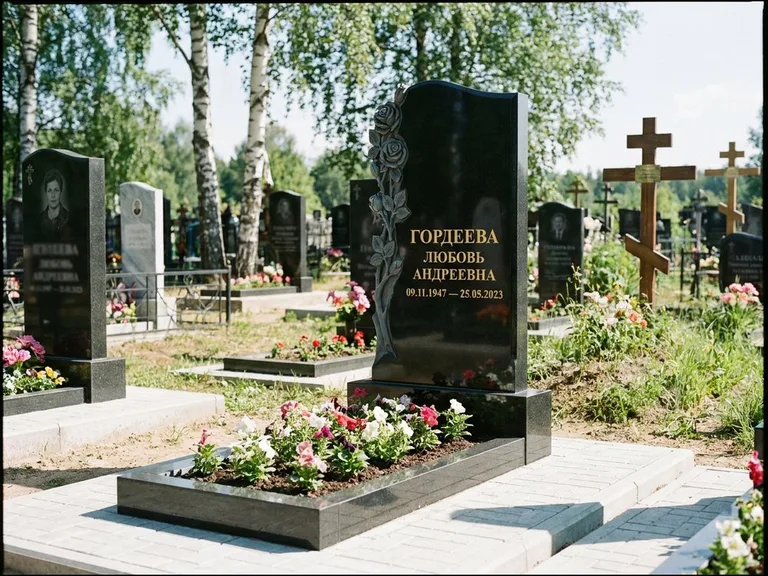 Памятник с барельефом — выполненная работа 4 в Барнауле