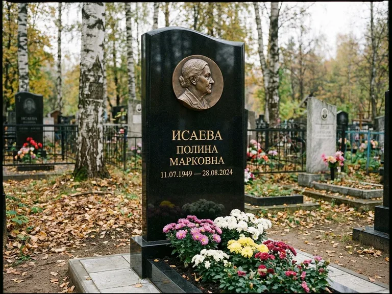Памятник с барельефом — выполненная работа 8 в Барнауле