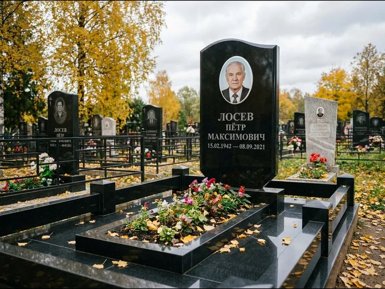Керамический портрет — работа «Лосев» в Барнауле