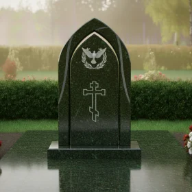 Вертикальный православный памятник на одного - ПН325