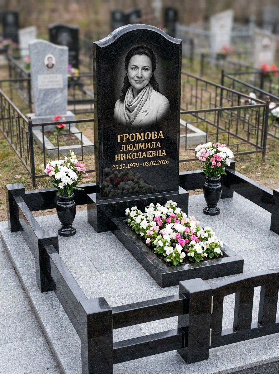 Портрет на памятнике в Барнауле — Чёрно-белый портрет подготовили под станок — гравировка на стеле
