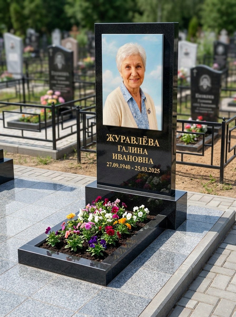 Портрет на памятнике в Барнауле — Портрет в полный рост — керамогранит 400×600 мм