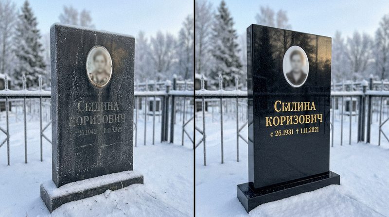 Реставрация памятника в Барнауле — пример 2
